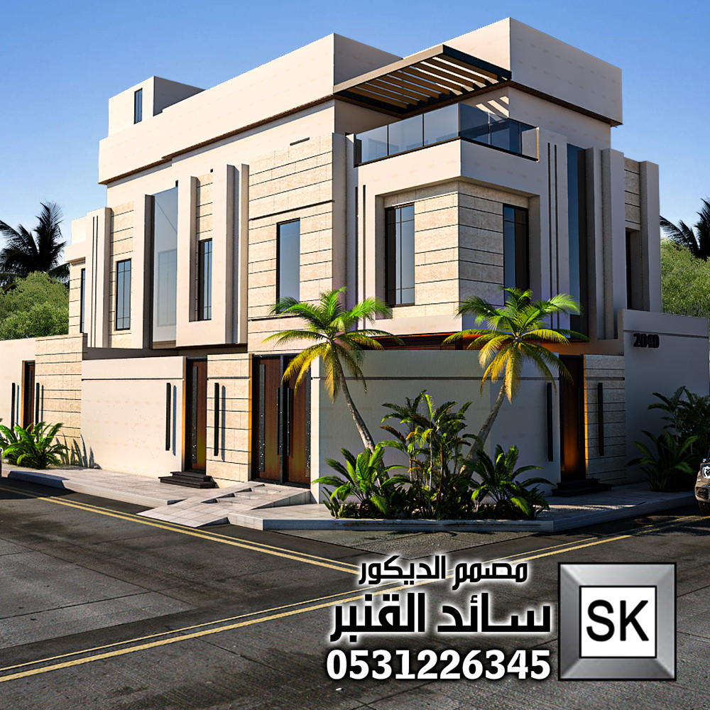 تشطيب واجهات خارجية مودرن في الرياض 0531226345