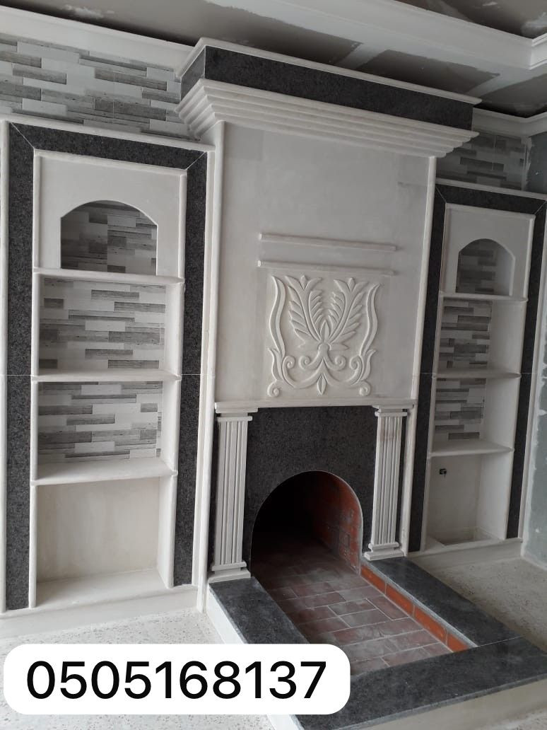 تركيب مشبات بمختلف أنواعها، سواء مشبات حجر طبيعي، مشبات رخامية، مدافئ أوروبية حديثة، أو مشبات