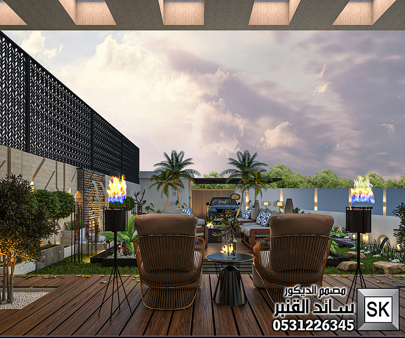 مصمم لاندسكيب إستراحات محترف في الرياض 0531226345