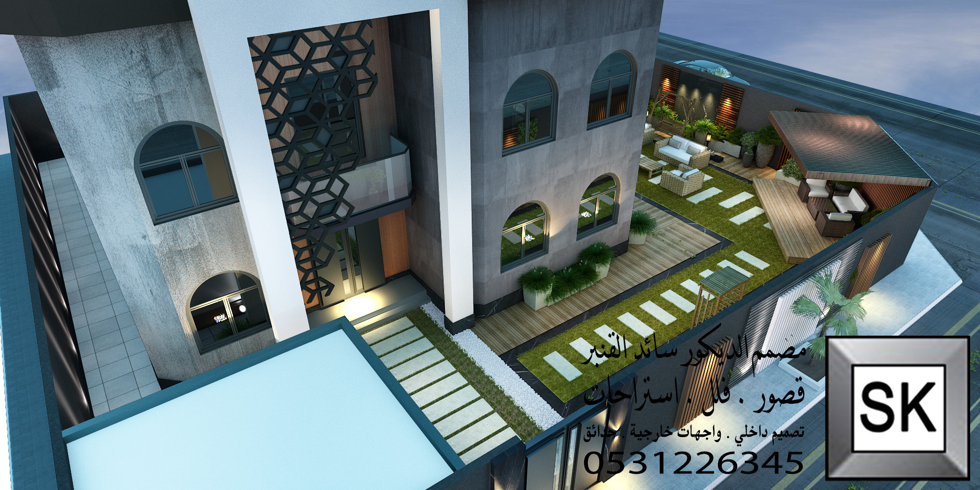 لاندسكيب في الرياض 0531226345