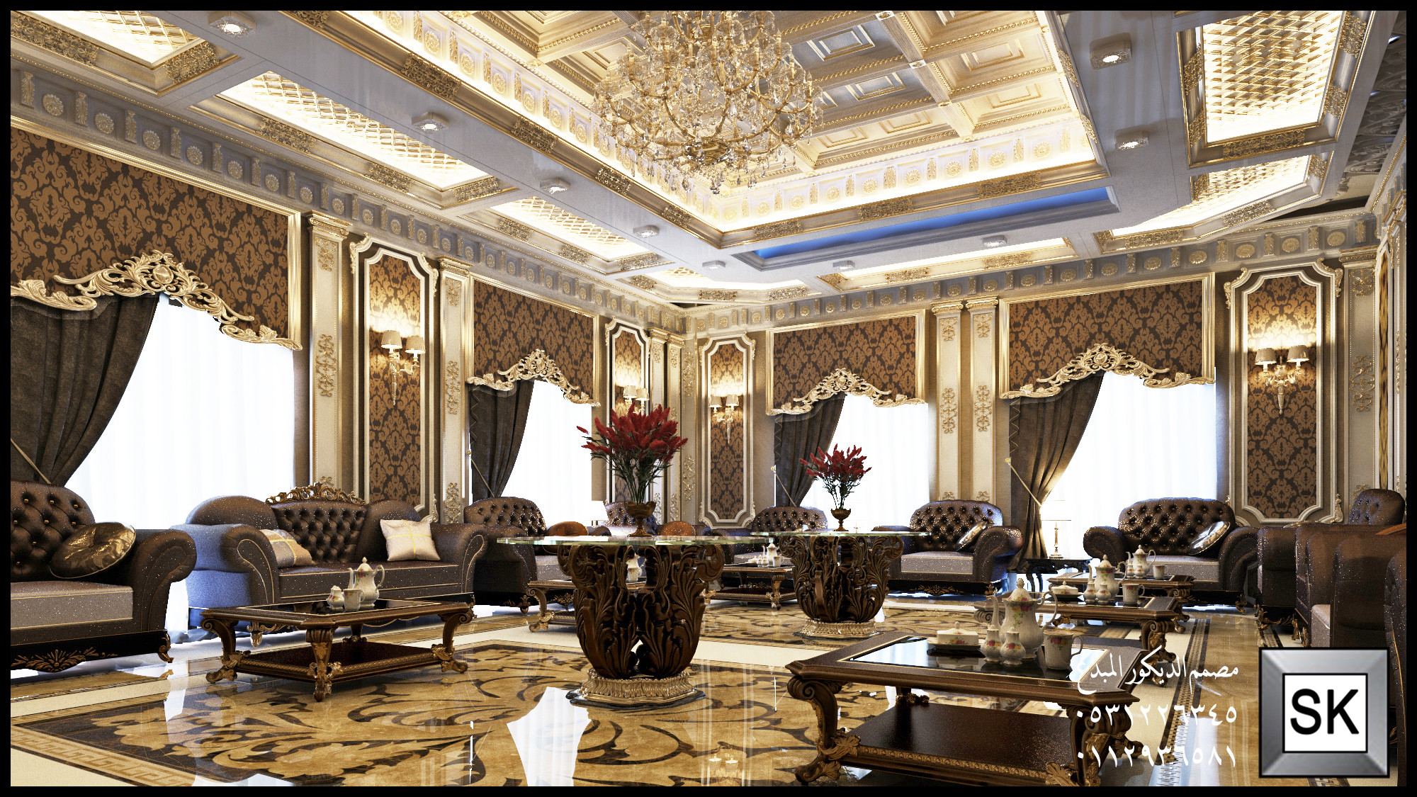 مصمم ديكور داخلي محترف في الرياض 0531226345