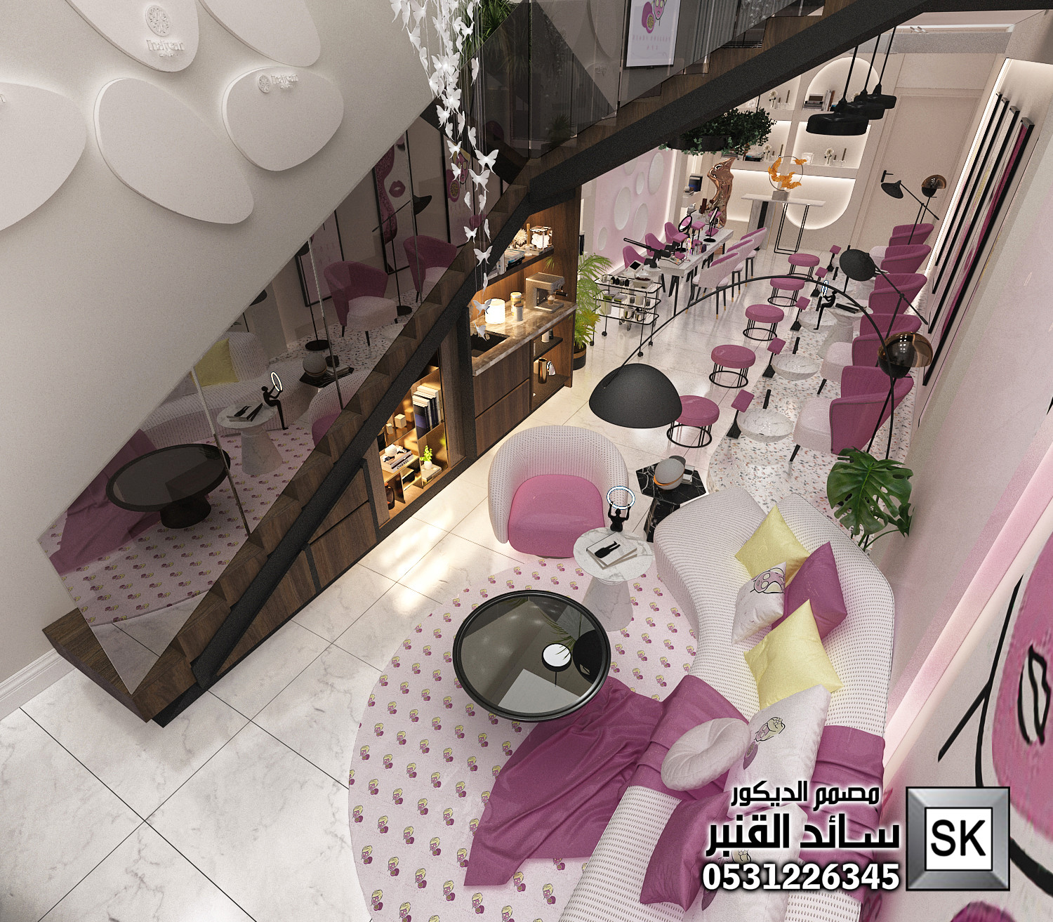 ترميم صالون تجميل نسائب و سبا و حمام مغربي في الرياض 0531226345