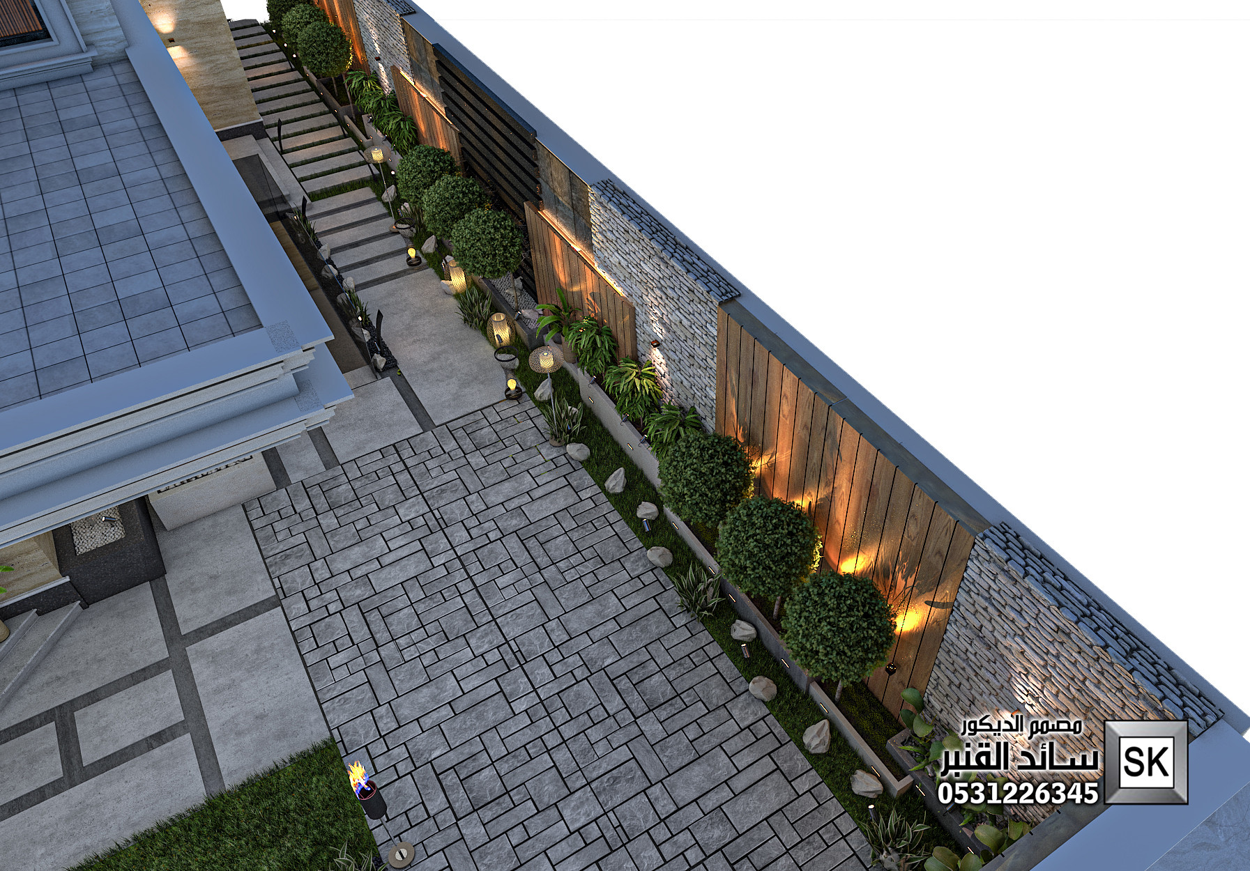 مصمم لاندسكيب محترف في جدة 0531226345