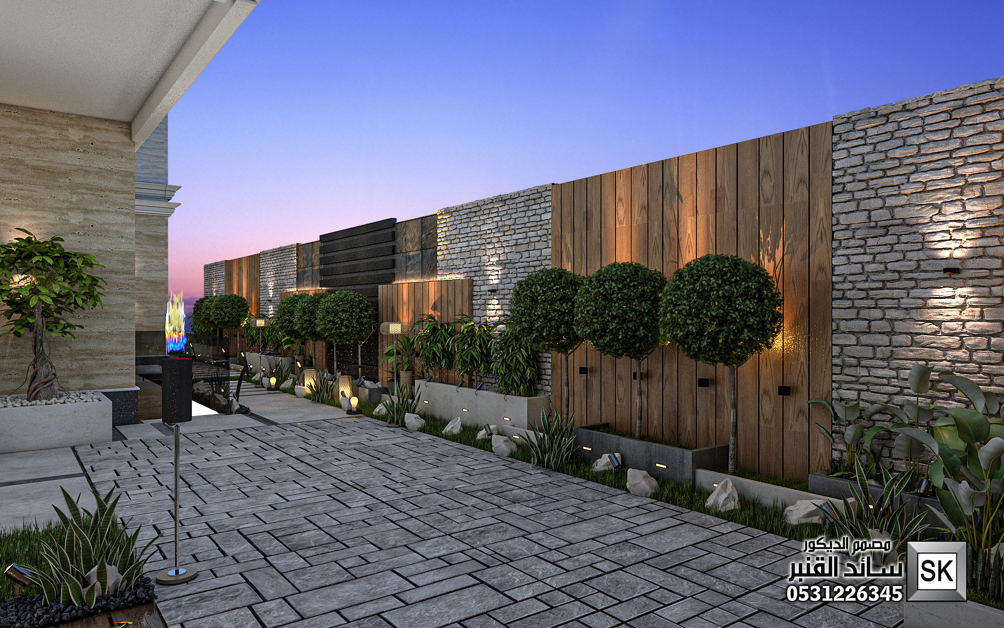 مصمم لاندسكيب محترف في جدة 0531226345