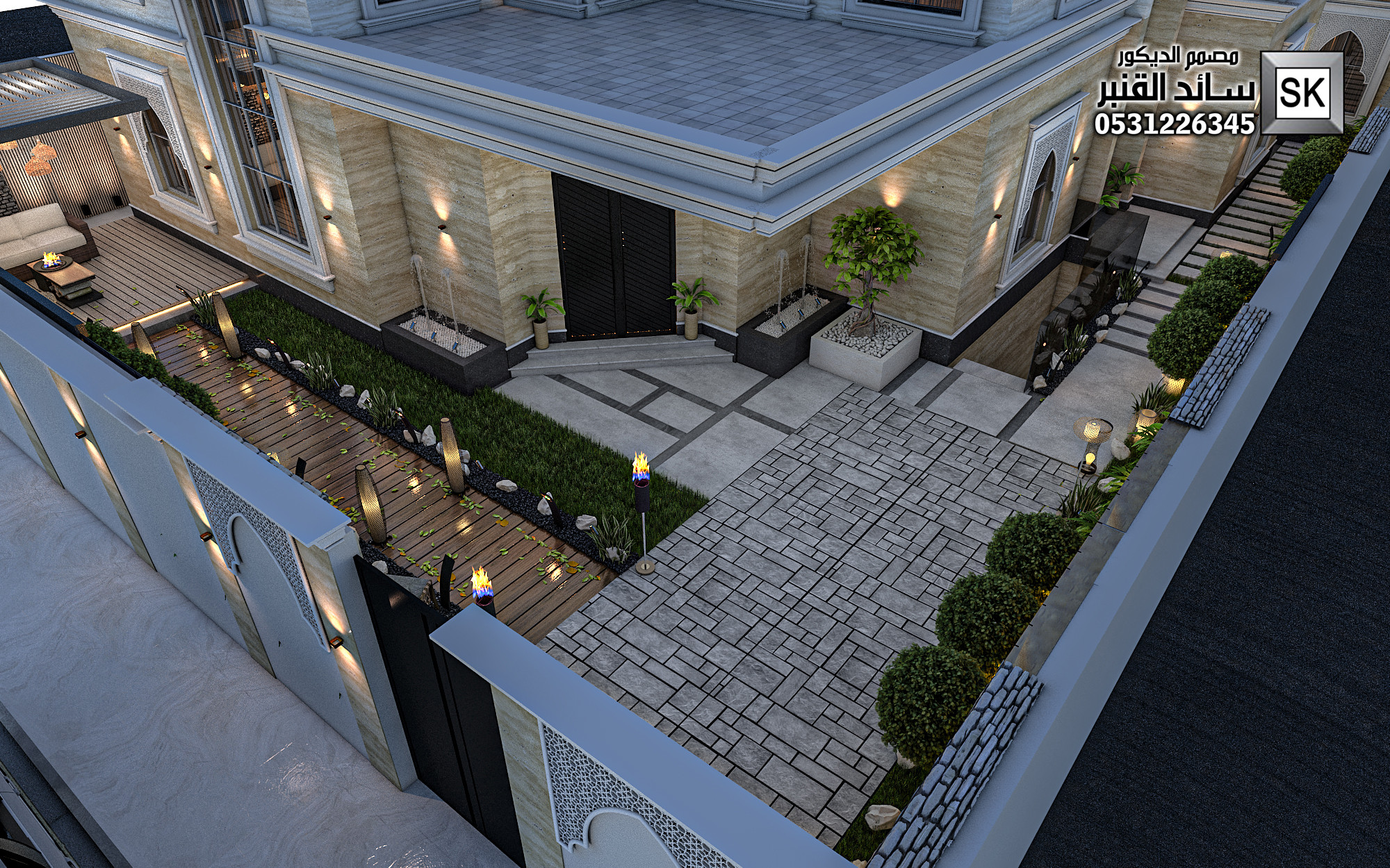 مصمم لاندسكيب محترف في جدة 0531226345