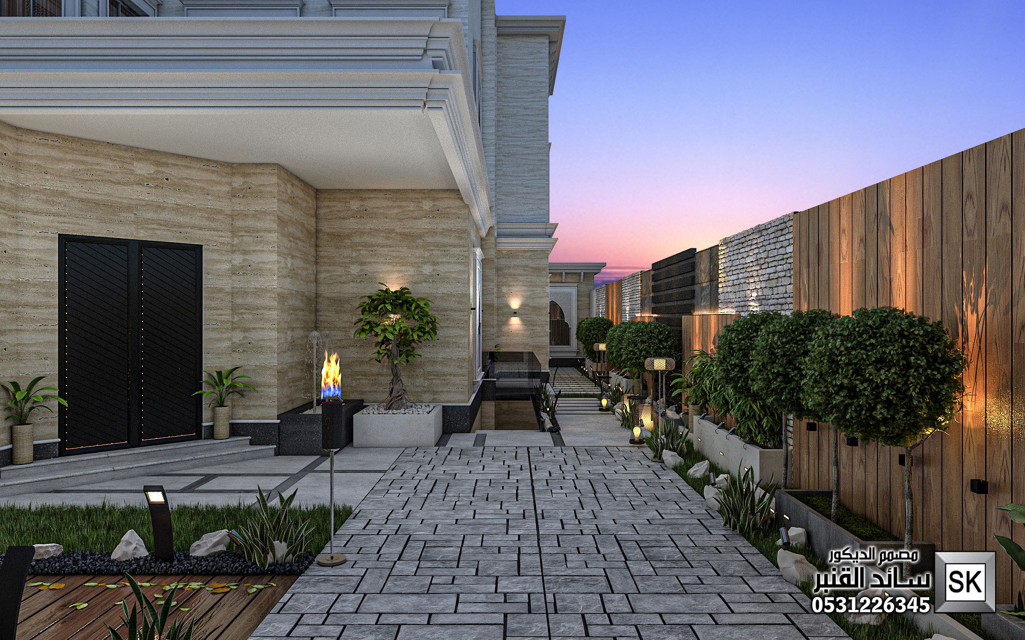 مصمم لاندسكيب محترف في جدة 0531226345