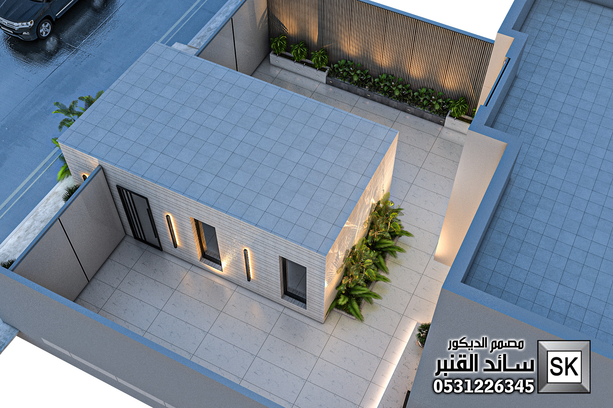 مصمم حدائف محترف في الرياض 0531226345