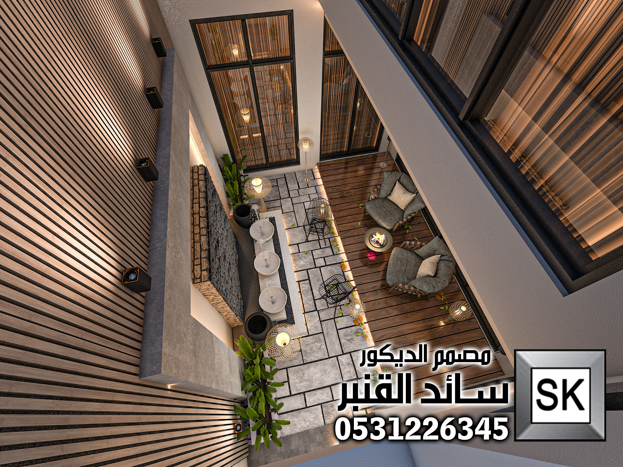 تشطيب حدائق منزلية في الرياض 0531226345