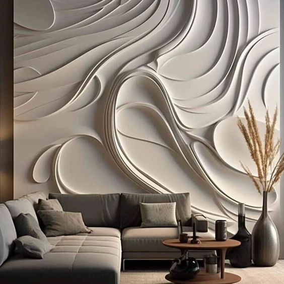 تشطيب جدران خشب حفر ثري دي فاخر في الرياض 0531226345