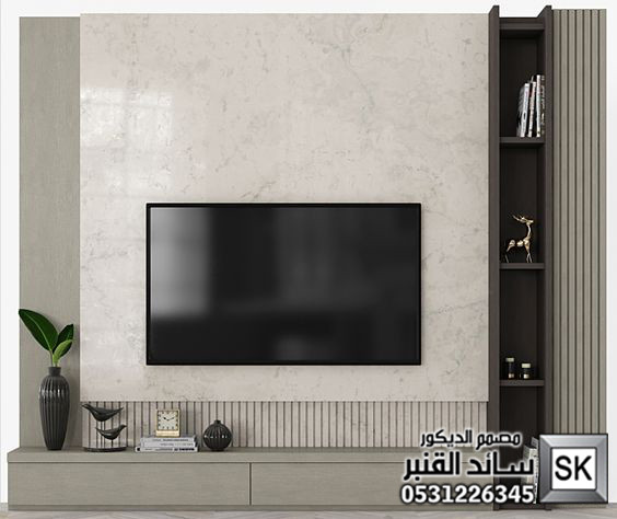 تشطيب جدران تلفاز في الرياض 0531226345