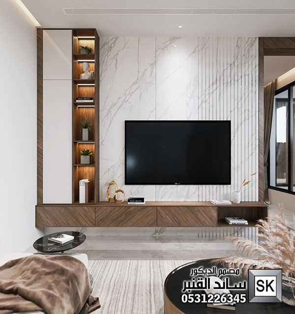 جدران تلفاز فخمة 2026 في السعودية 0531226345