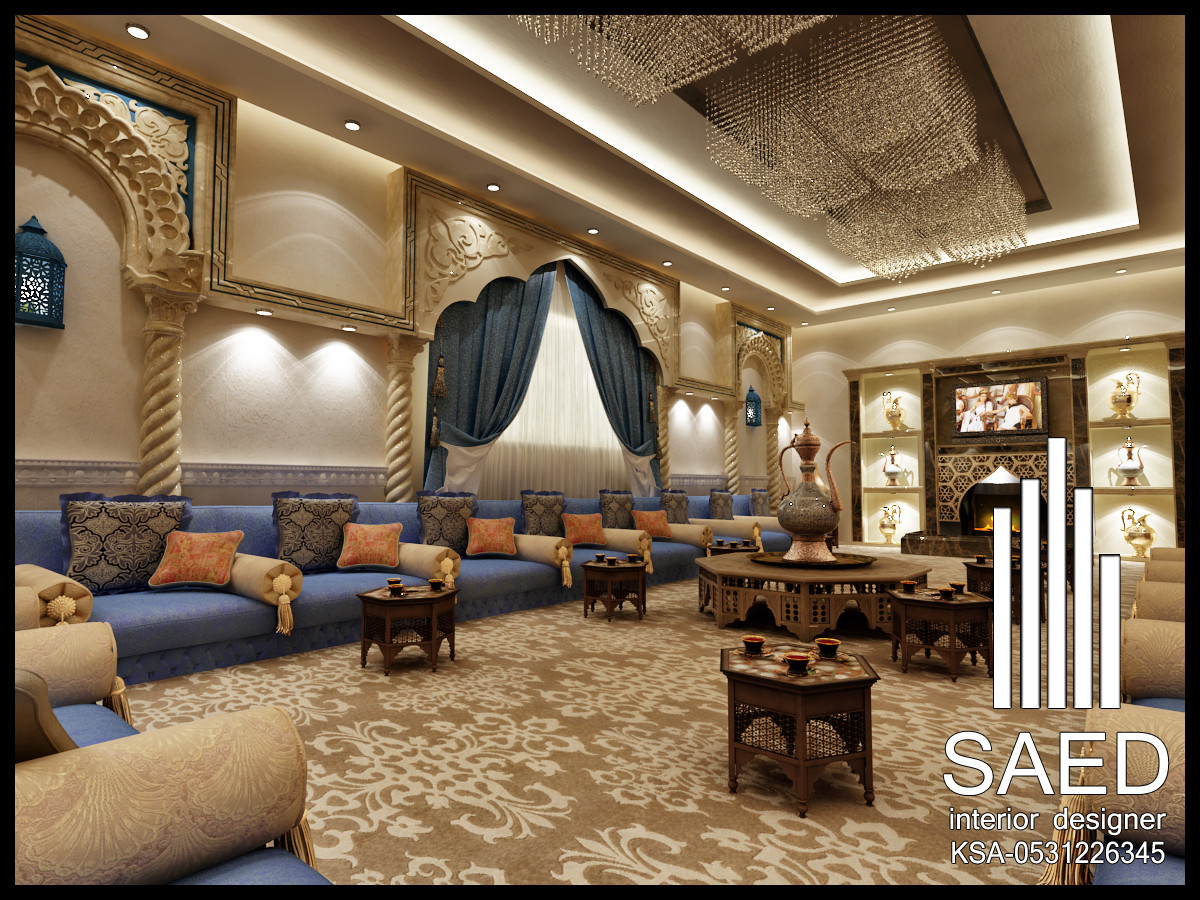 تصميم و تشطيب مجالس مغربية و أندلسية في الرياض 0531226345