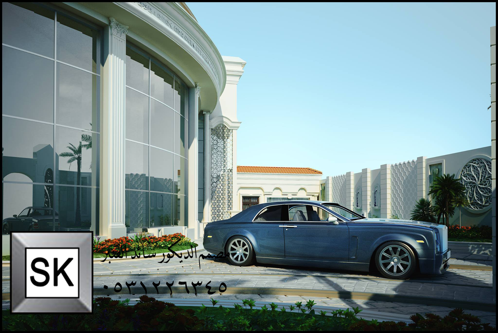 تشطيب واجهات خارجية حجر في الرياض 0531226345