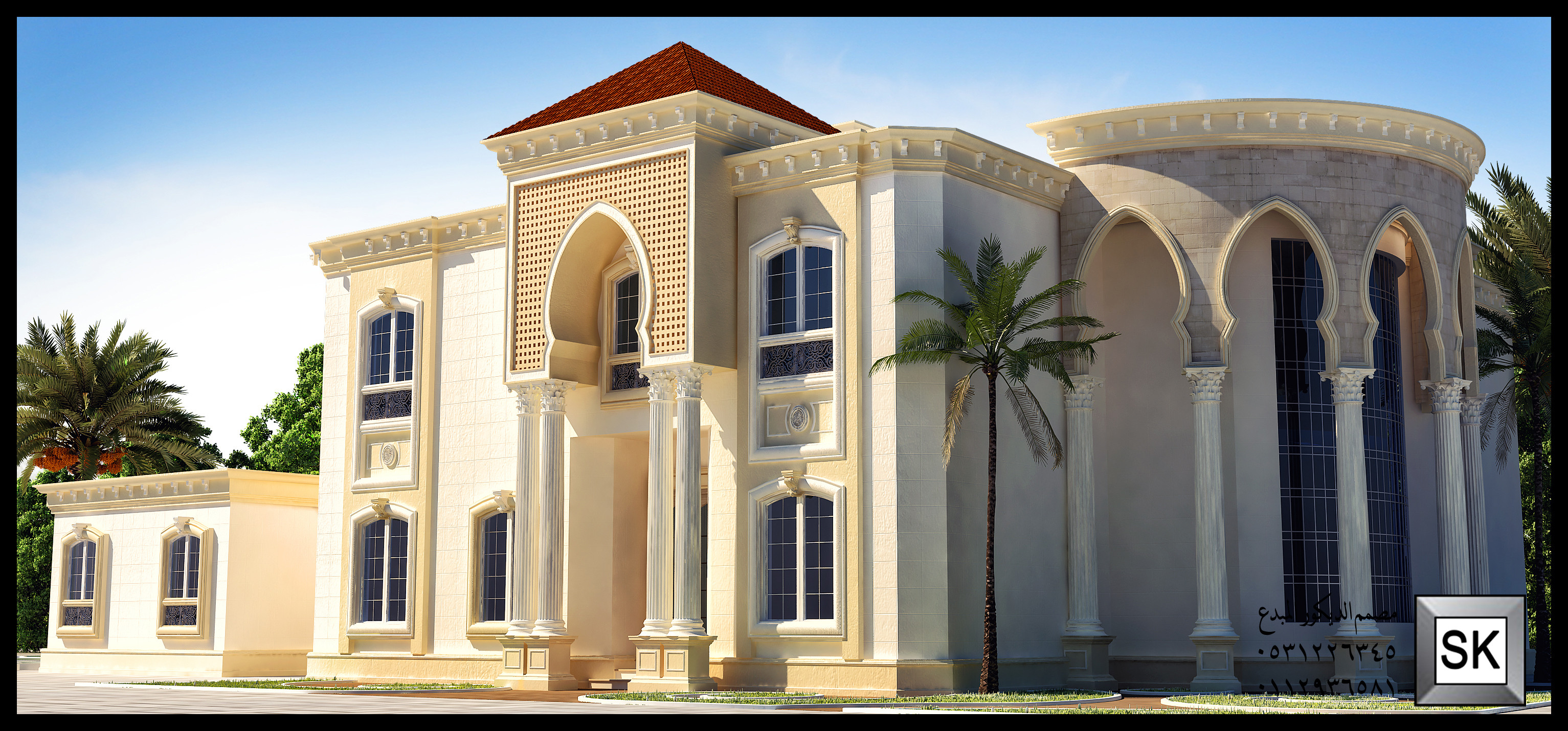 واجهات فلل و قصور في الرياض 0531226345