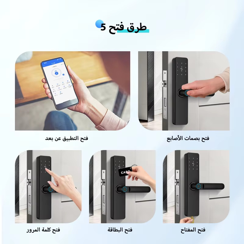 مفتاح قفل إلكتروني رقمي للمنزل