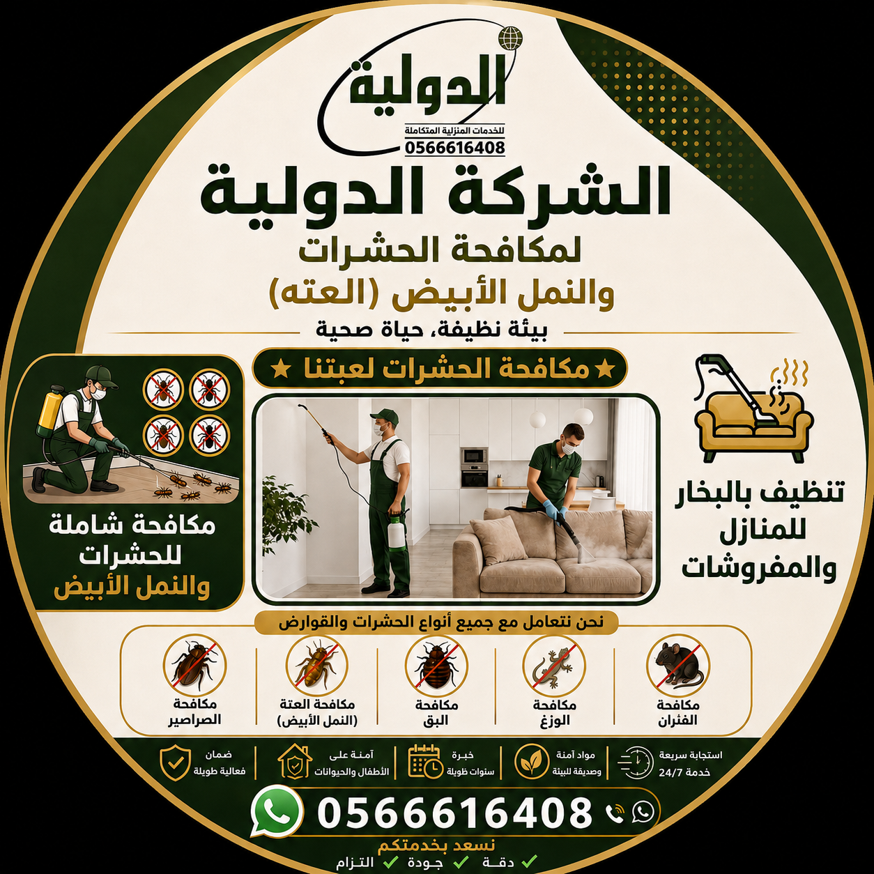شركة مكافحة حشرات بجدة