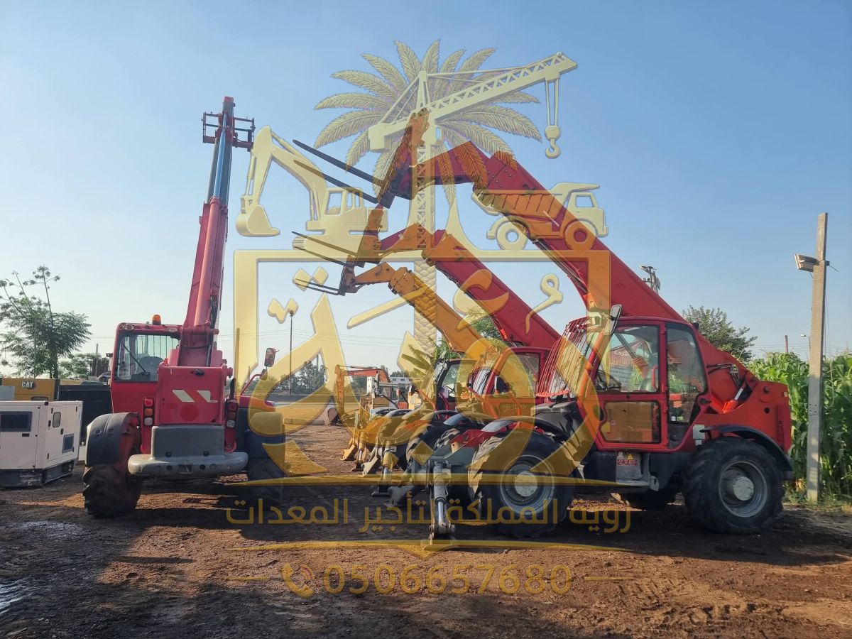 تلي هندر 10 متر للإيجار في الأحساء والظهران | رافعة تلسكوبية | Telehandler