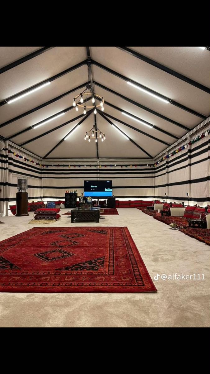تركيب خيام المزاحمية وبيوت الشعر و خياطتها