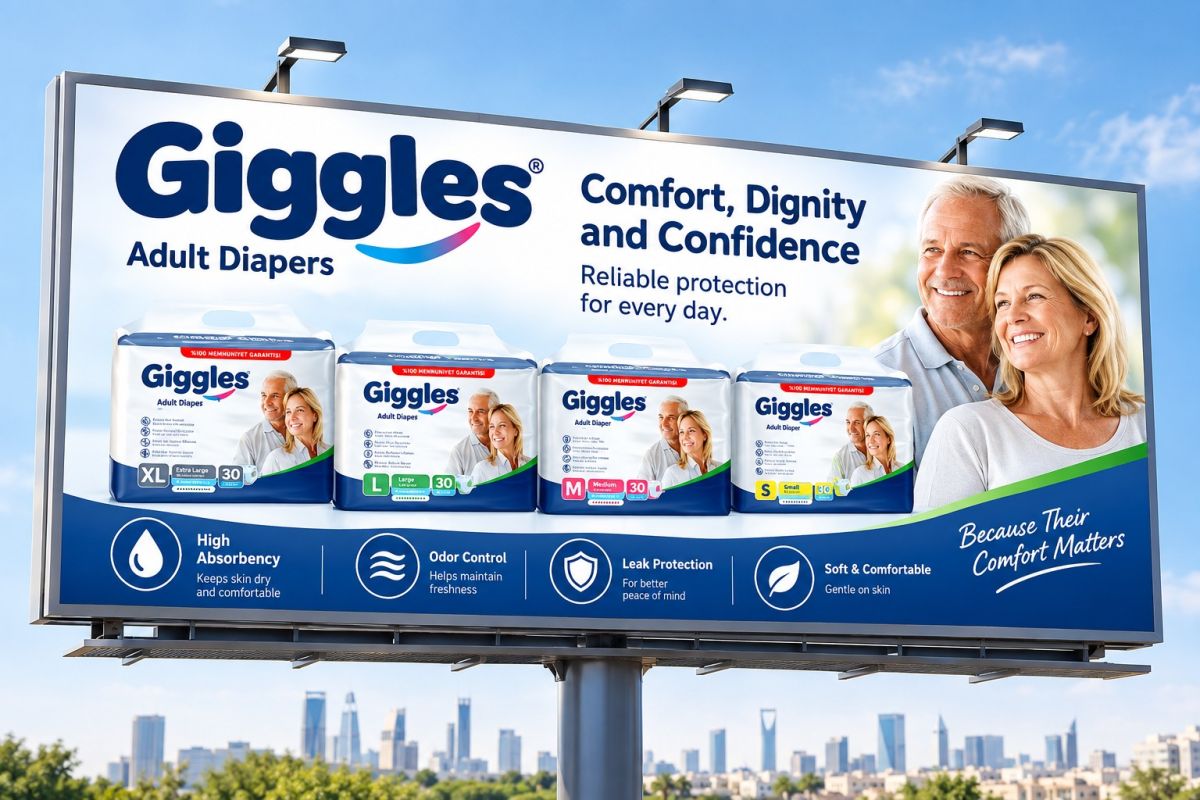 Giggles Adult Diapers & Pants حفايض كبار كلوت و عادي