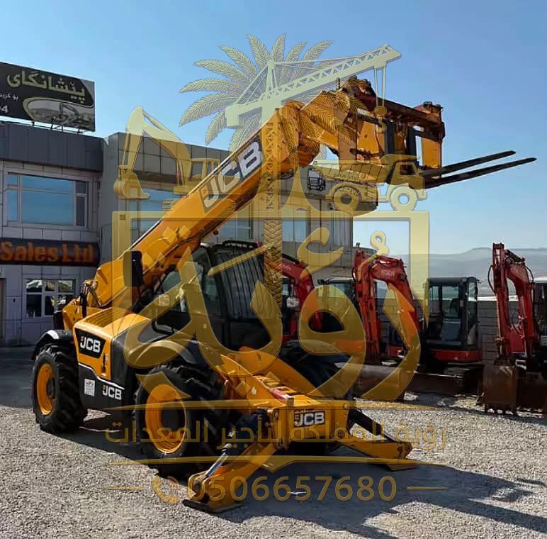 تليهندر 5طن/20م للإيجار في ضرماء وحريملاء | شوكية تلسكوبية | Telehandler