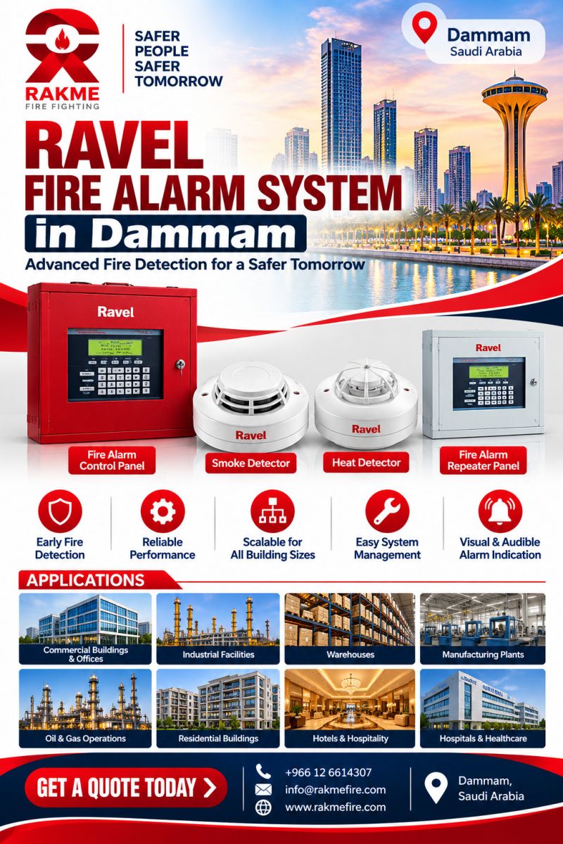 Ravel Fire Alarm System in Dammam