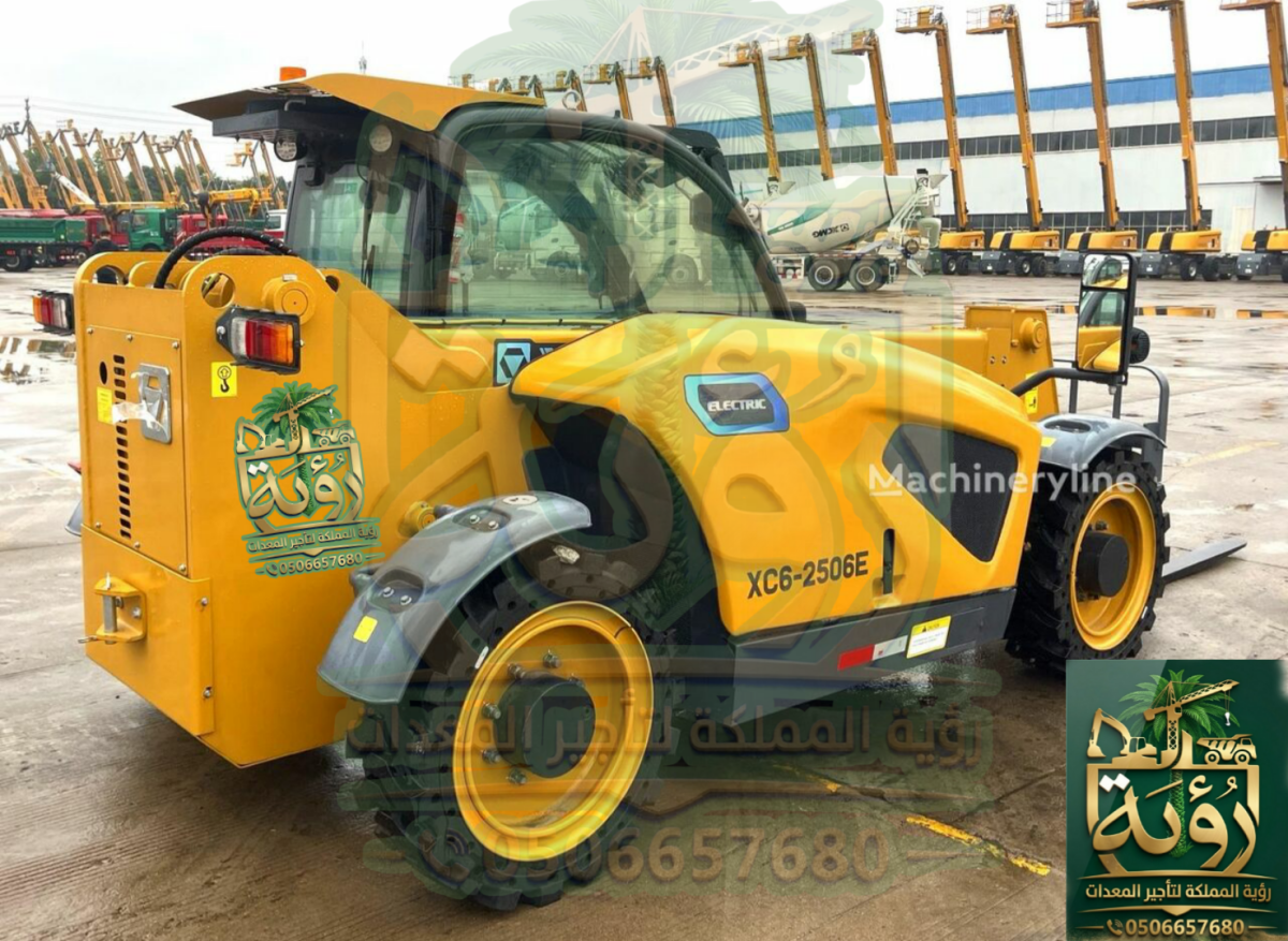 تليهندر 3طن/10م للإيجار في العيدابي وفيفا | شوكية تلسكوبية | Telehandler