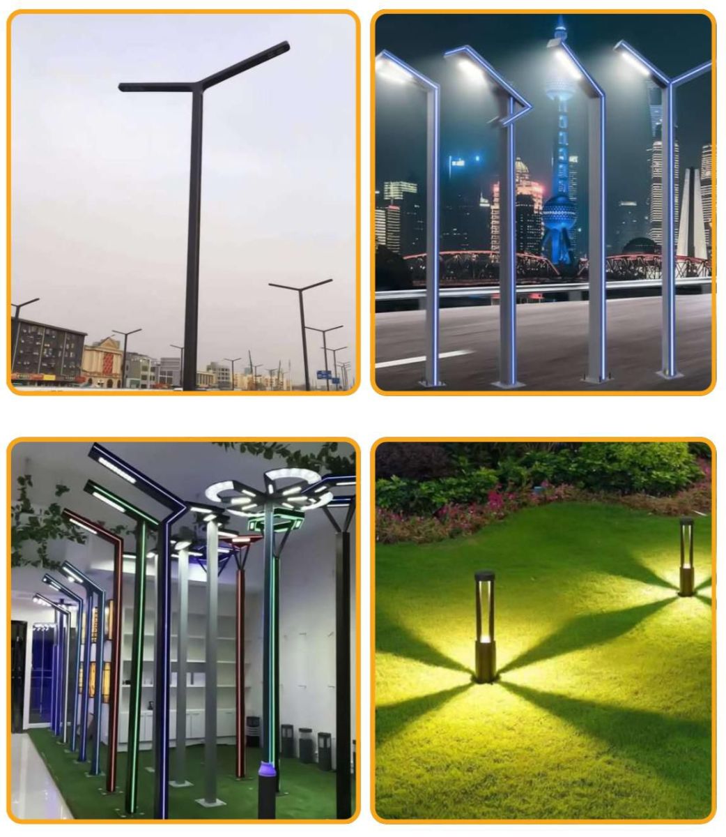 اعمدة انارة الشوارع اعمدة ديكورية مجسمات خرسانات